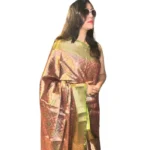 Graphite Print Saree