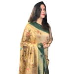 Rose Garden Jaal Saree