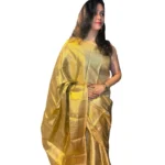 Silver Gold Saree