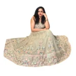 Thread Bouquet Lehenga