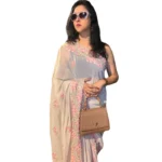 Cosmos Bouquet Saree