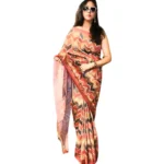 Printed Cotton Blend Saree