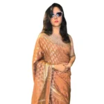 Tiny Peacock Buti Saree